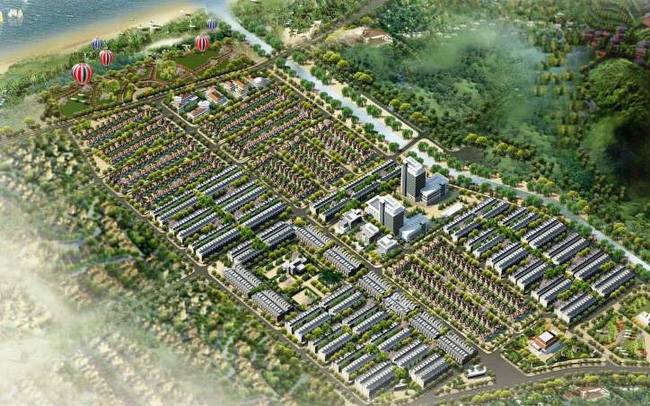 Phối cảnh tổng thể dự án Khu đô thị Lideco Bãi Muối tại Hạ Long, Quảng Ninh
